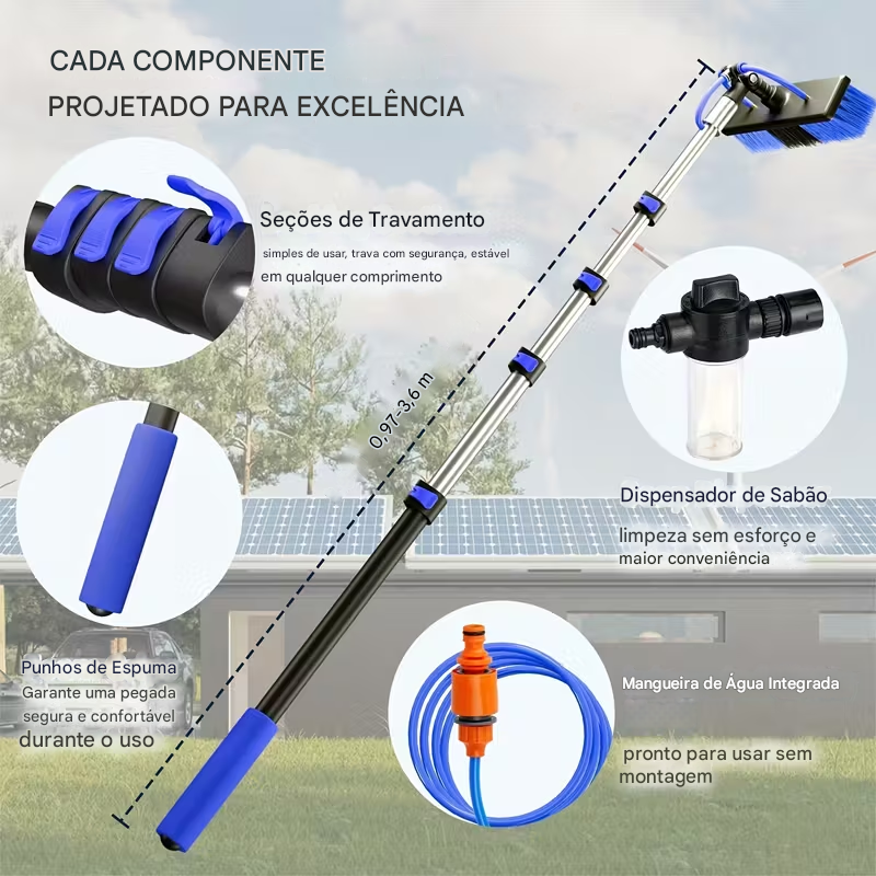 Escova de Limpeza de Janelas