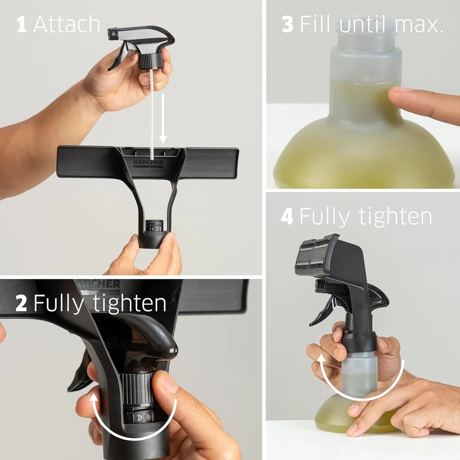 Rodo Elétrico a Vácuo Kärcher WV 1