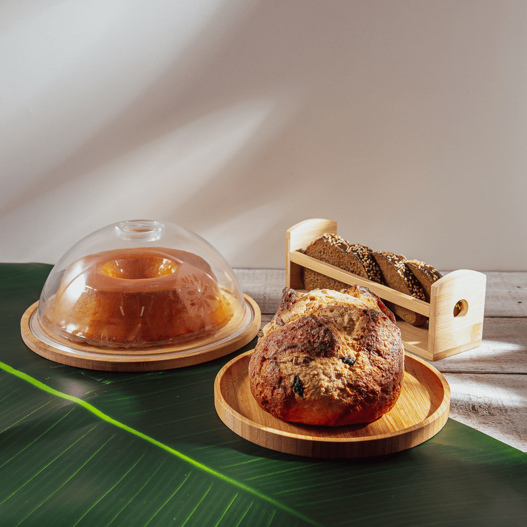 Bandeja de Bambu Round 20 x 20 x 1,5 cm