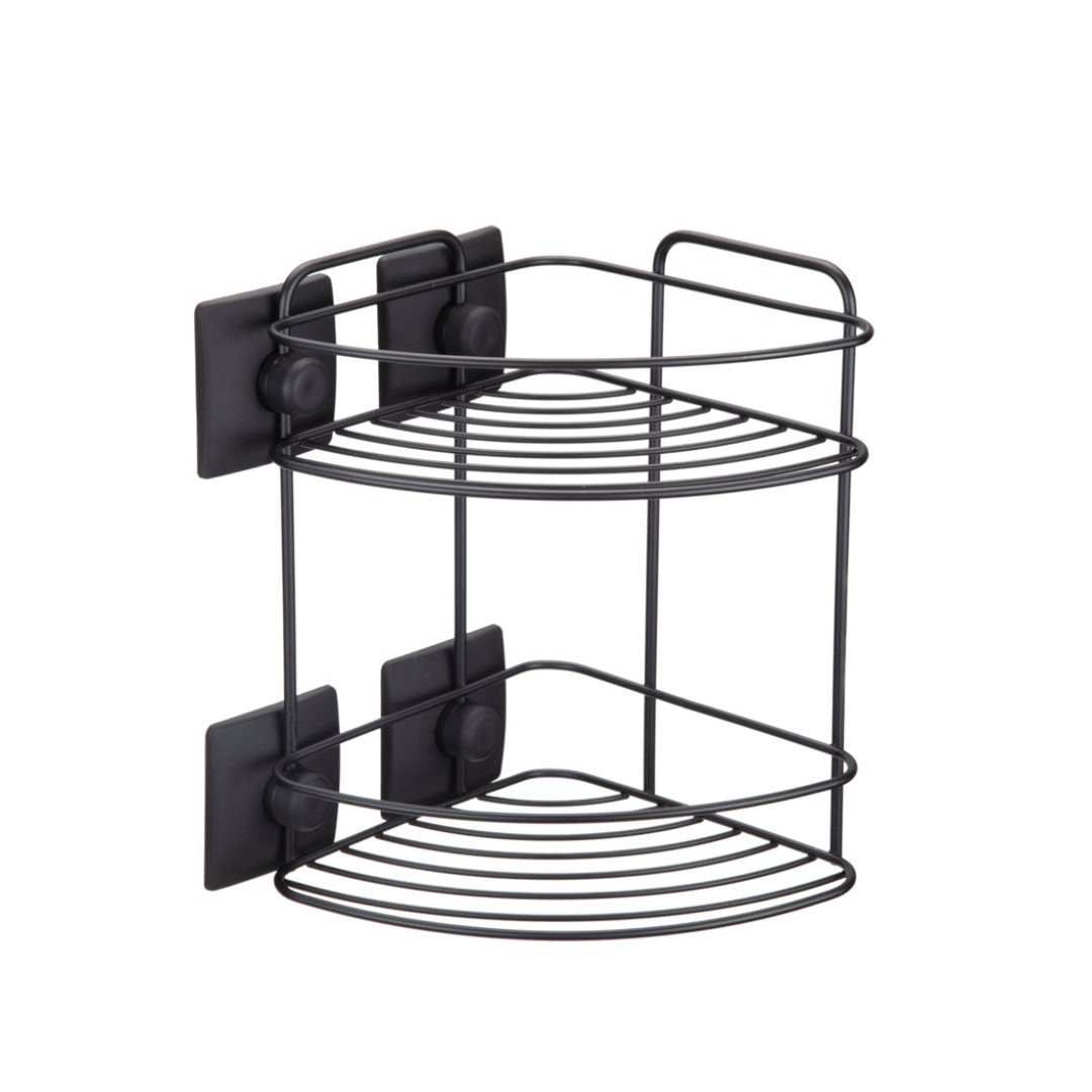 Cantoneira 2 Andares Dupla Face 3M Preto