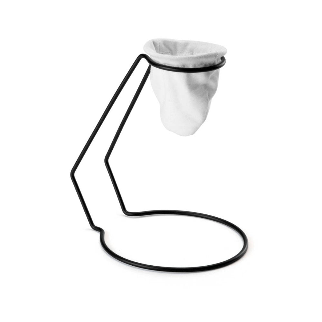 Coador de Café com Suporte Fast Coffee Preto