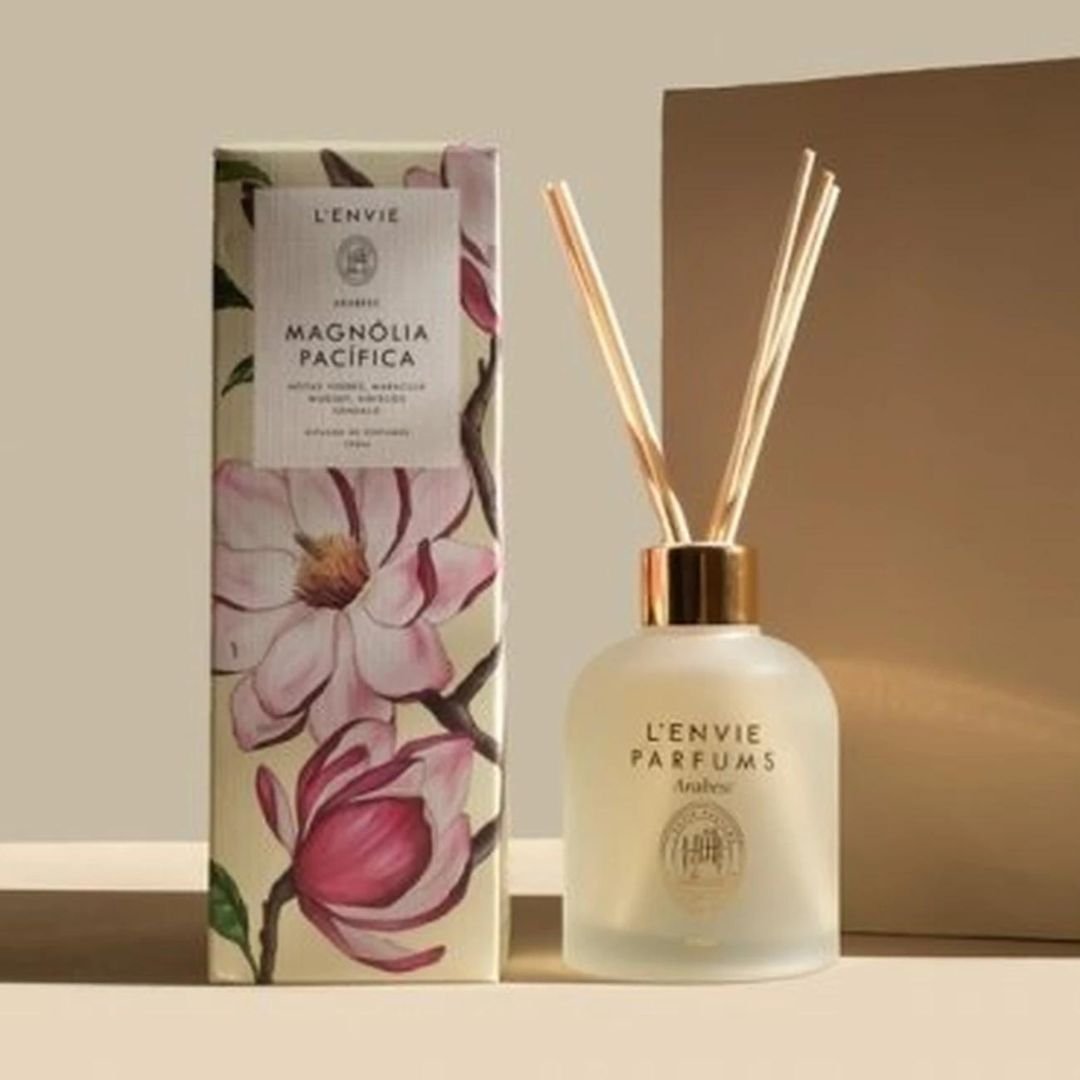 Difusor de Perfume Magnólia Pacífica Arabesc 200ml L'envie