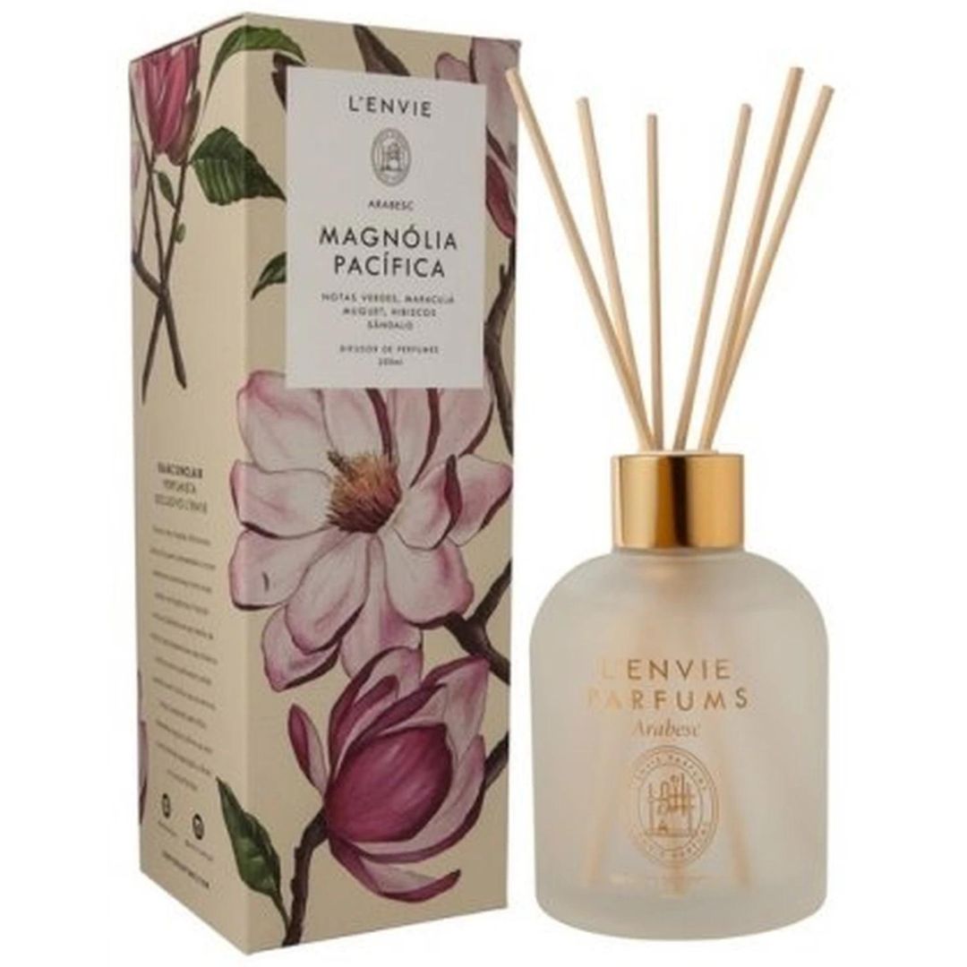 Difusor de Perfume Magnólia Pacífica Arabesc 200ml L'envie
