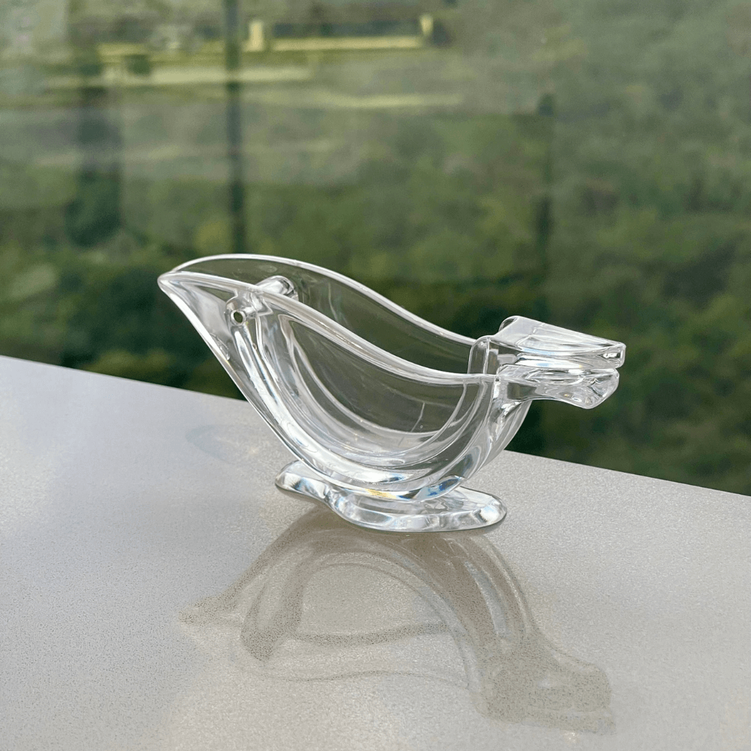 Espremedor de Limao em Acrilico Bird 12cm