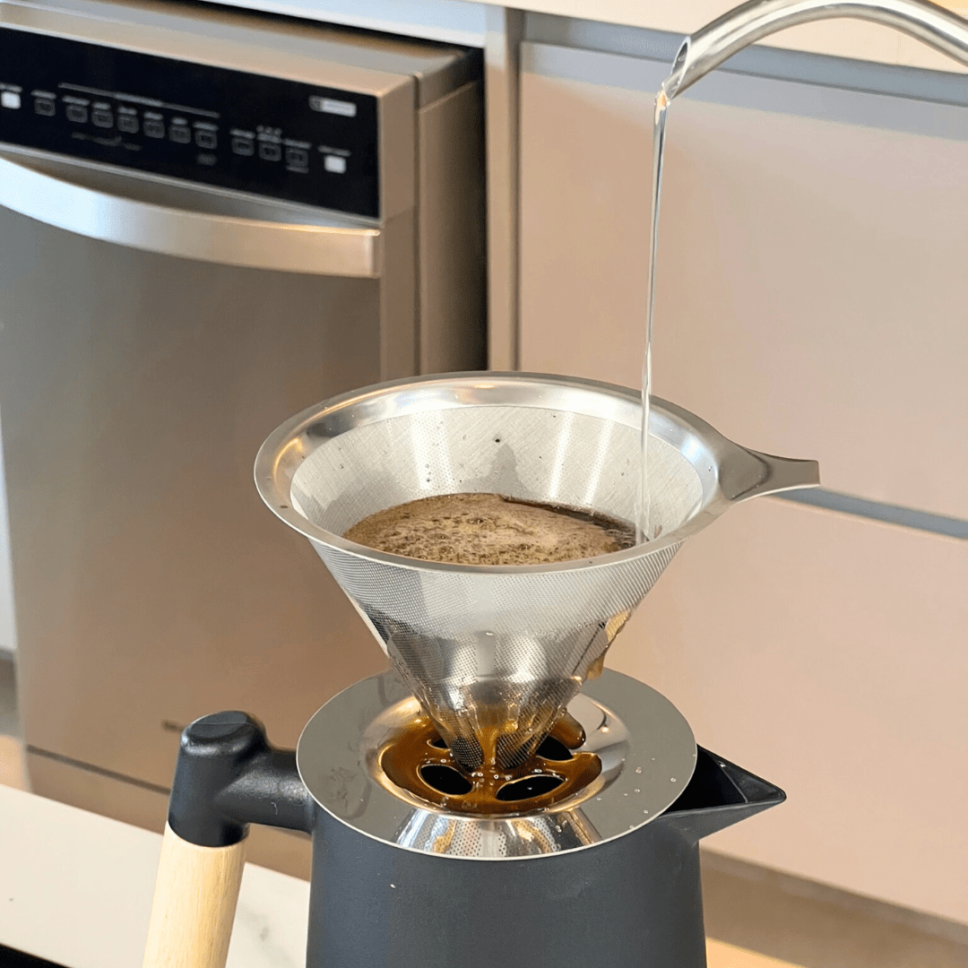 Filtro para Café em Aço Inox 103 Grande 15,5cm