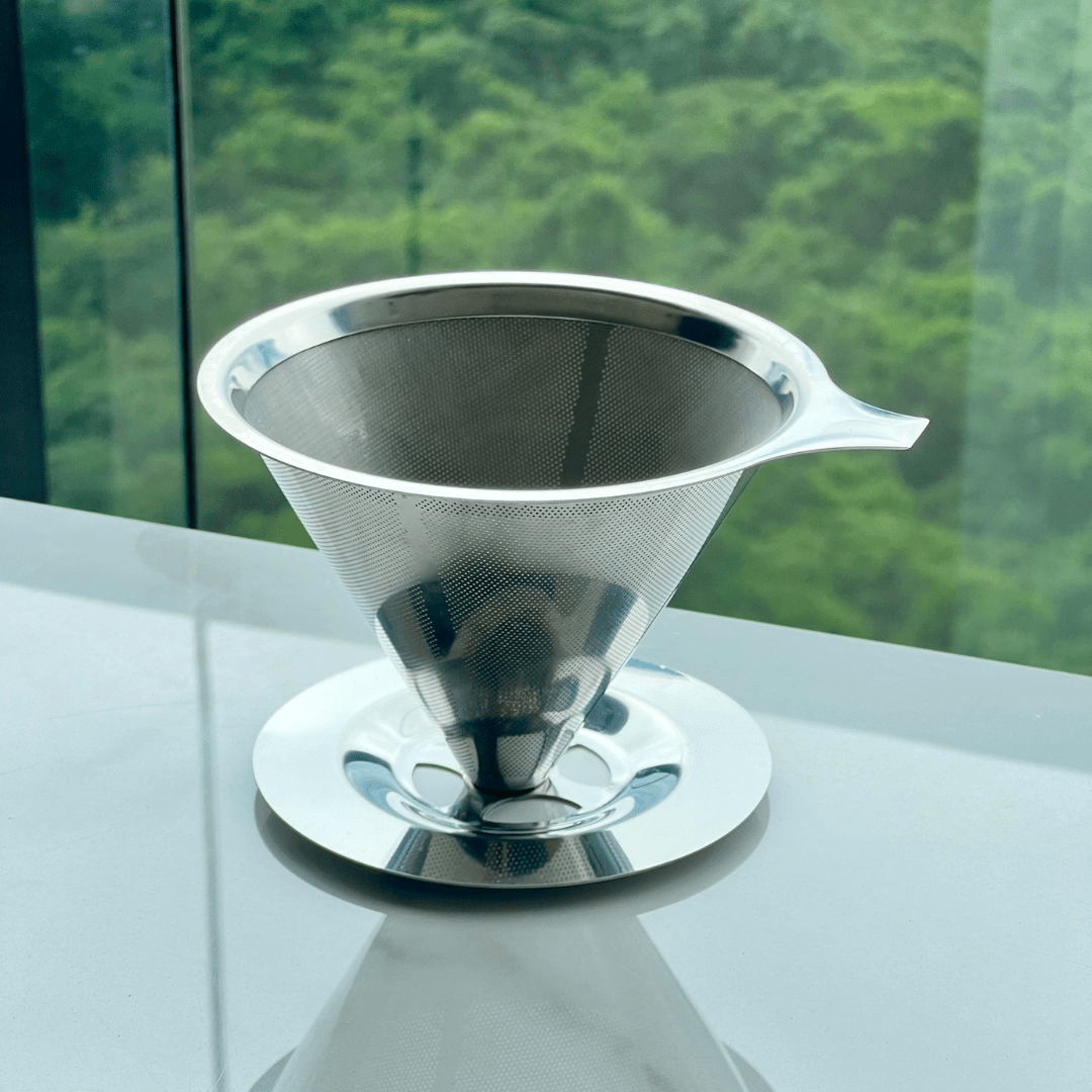 Filtro para Café em Aço Inox 13cm Filtro 102