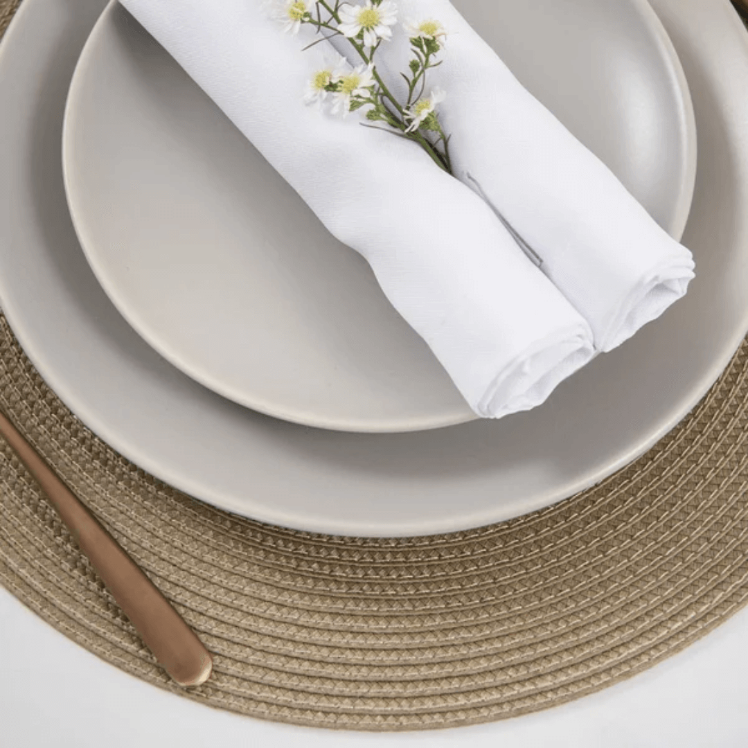 Jogo Americano Redondo Avulso Luna Allure 38cm