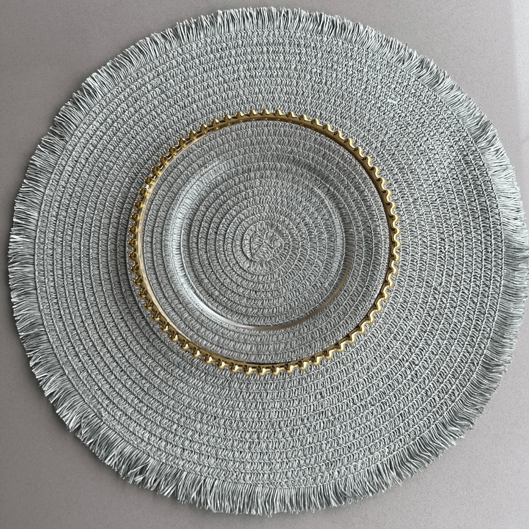 Jogo Americano Redondo Avulso Lana Salvia 38cm