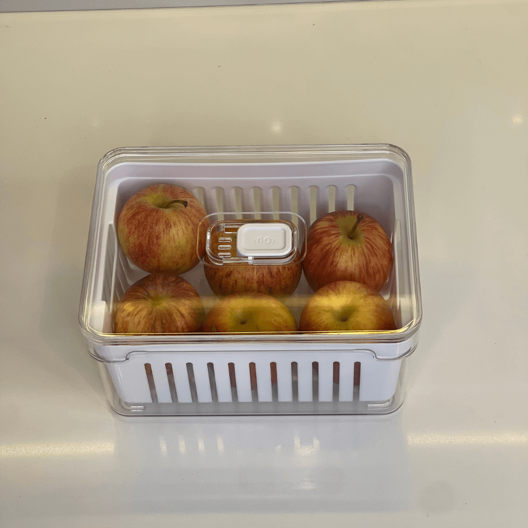 Organizador de Geladeira Clear Fresh com Cesto 2,2 Litros