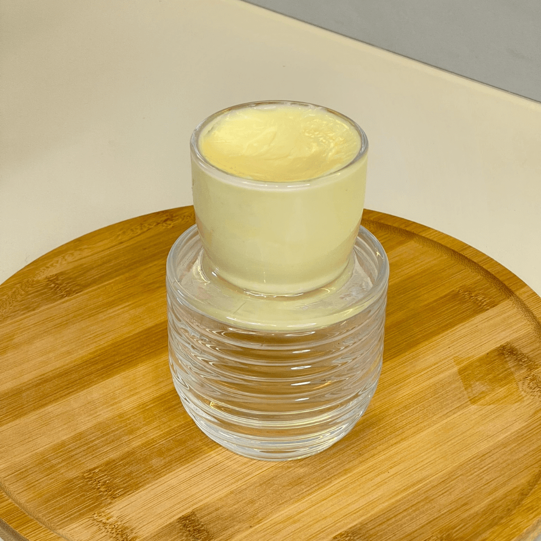 Manteigueira Francesa Colmeia de Vidro 10,5cm