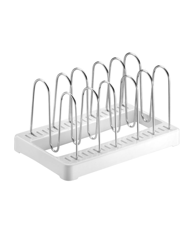 Organizador de Formas, Travessas e Frigideiras Branco