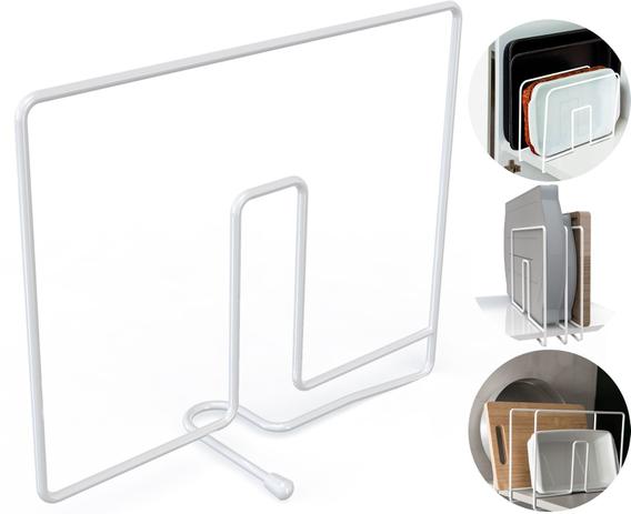 Organizador de Pratos e Formas Essence Branco