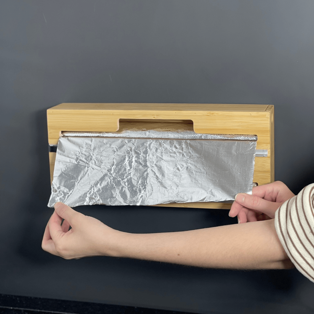 Organizador de Rolos Keep de Bambu para Gavetas