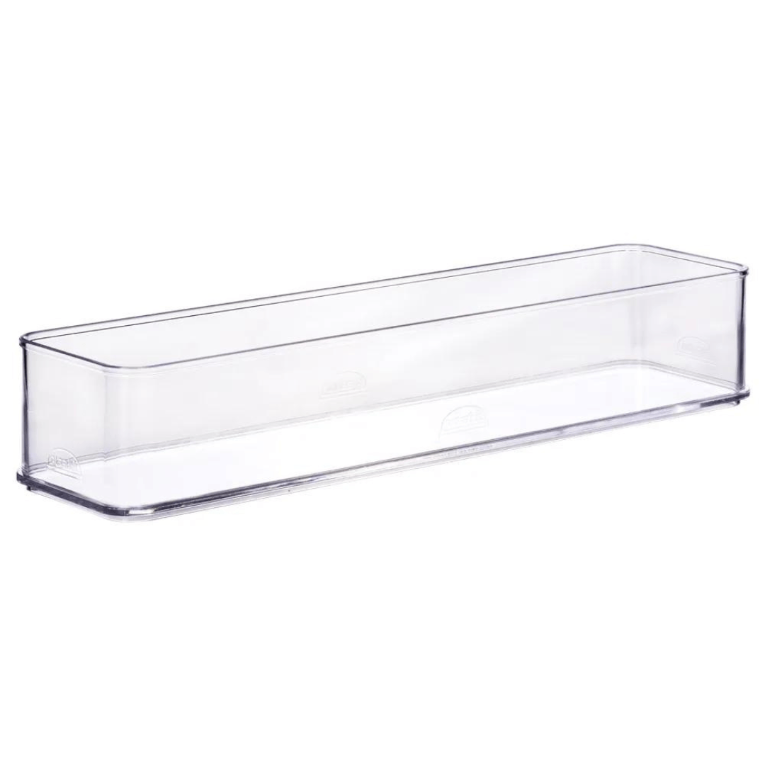 Organizador Encaixa Multiuso Retangular Transparente 29,2cm