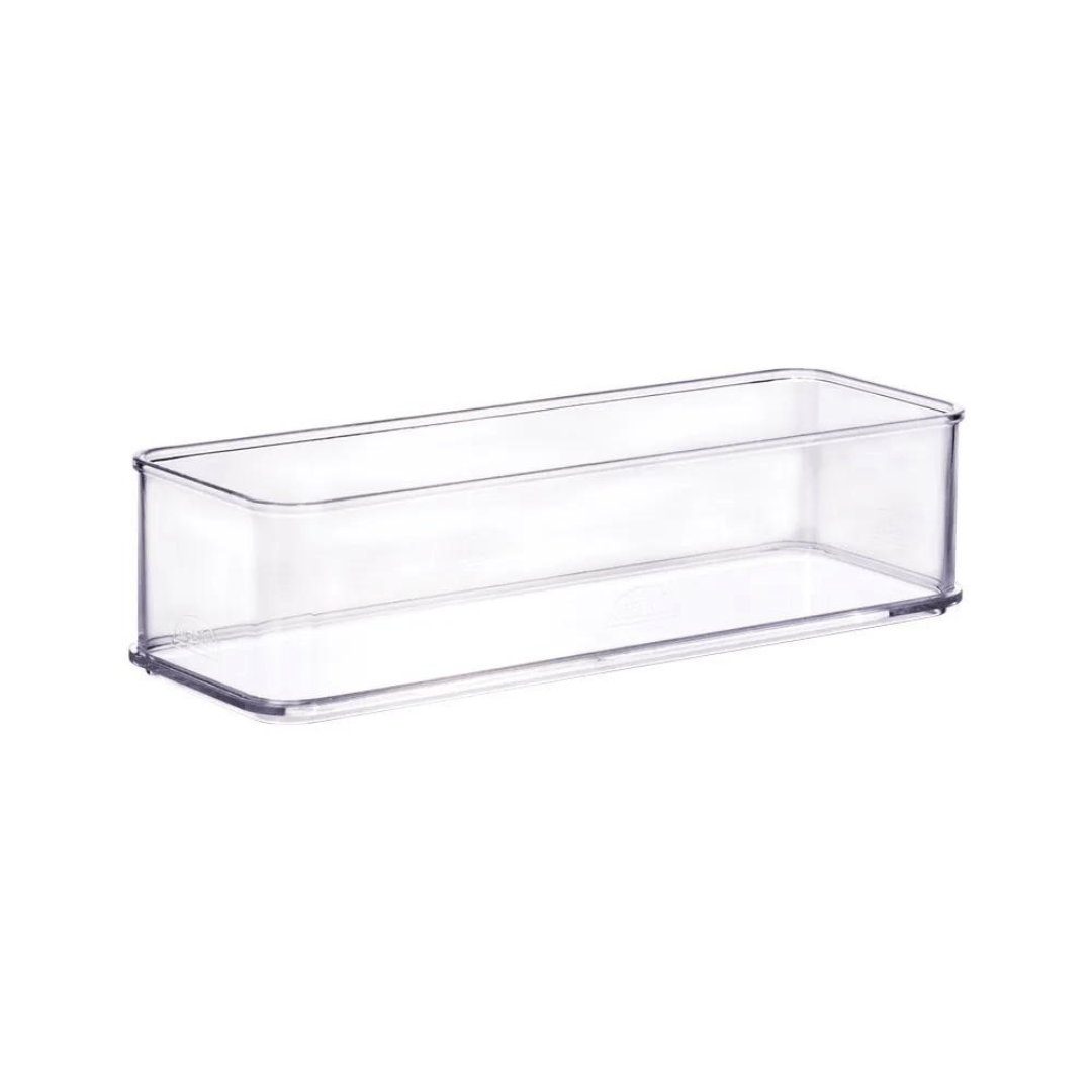 Organizador Encaixa Retangular Transparente 21,9cm