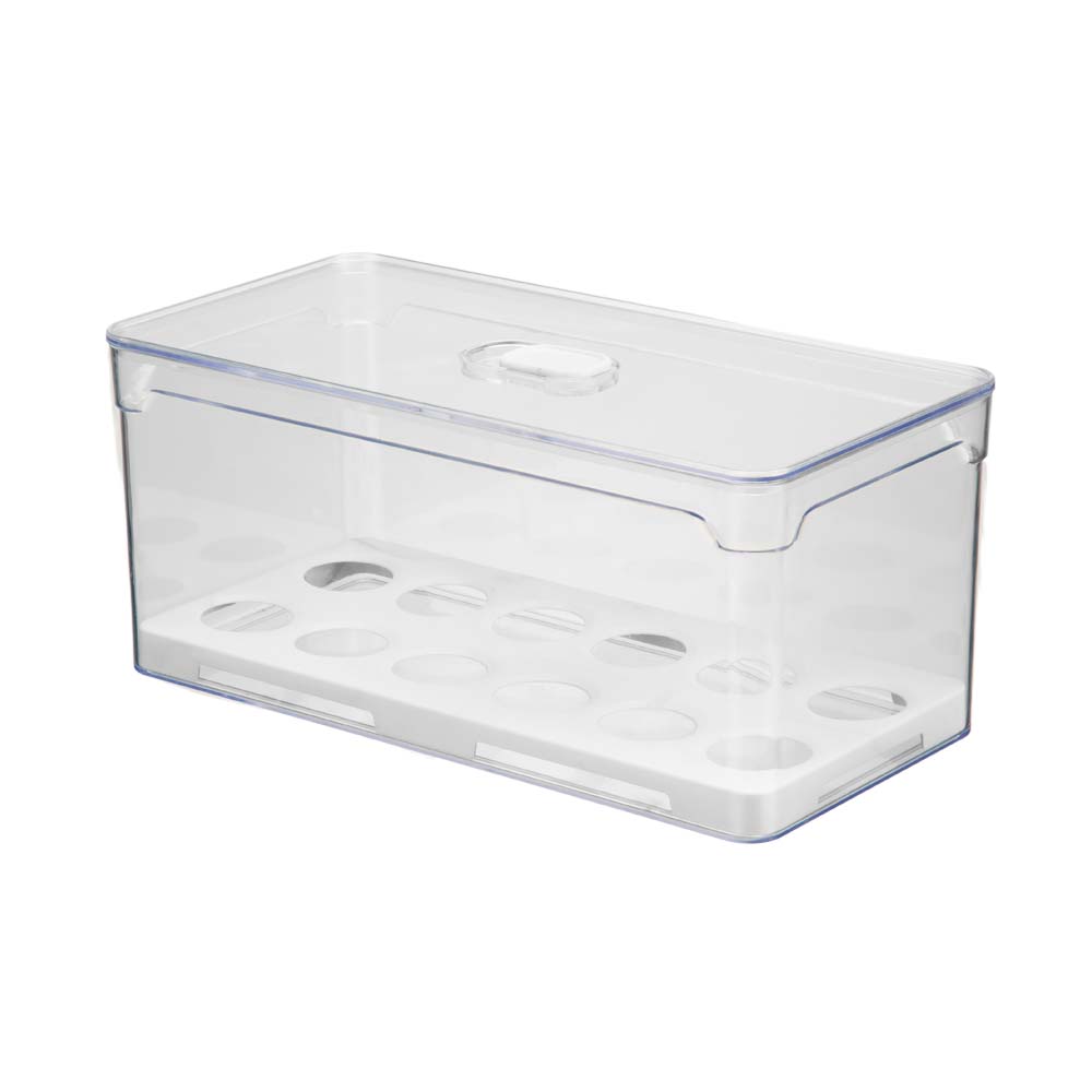 Organizador Porta Ovos com Tampa 5 Litros