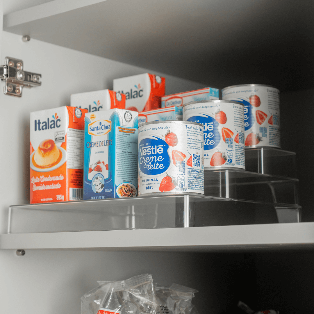 Organizador Multinivel Clear Transparente 29cm