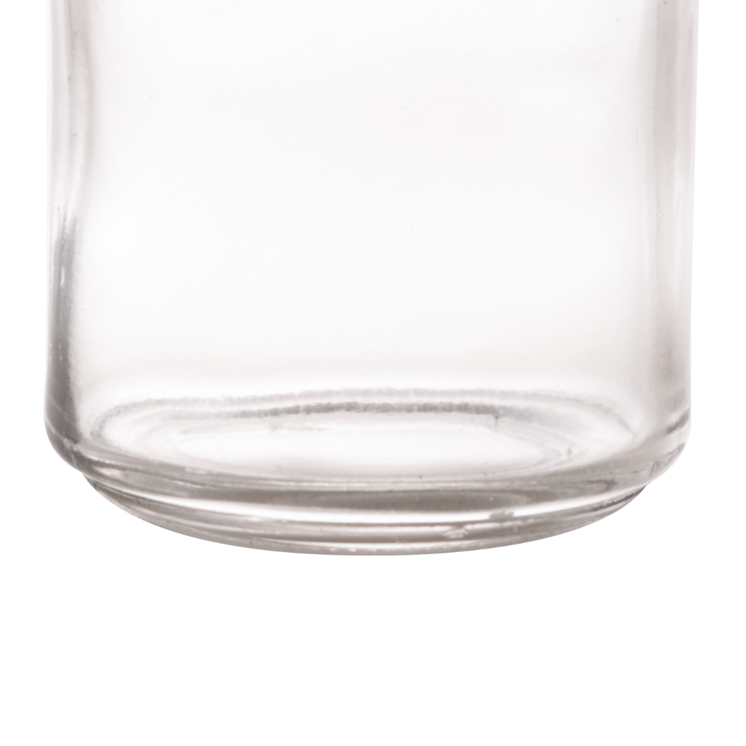 Porta Tempero de Vidro com Colher de Bambu 240ml