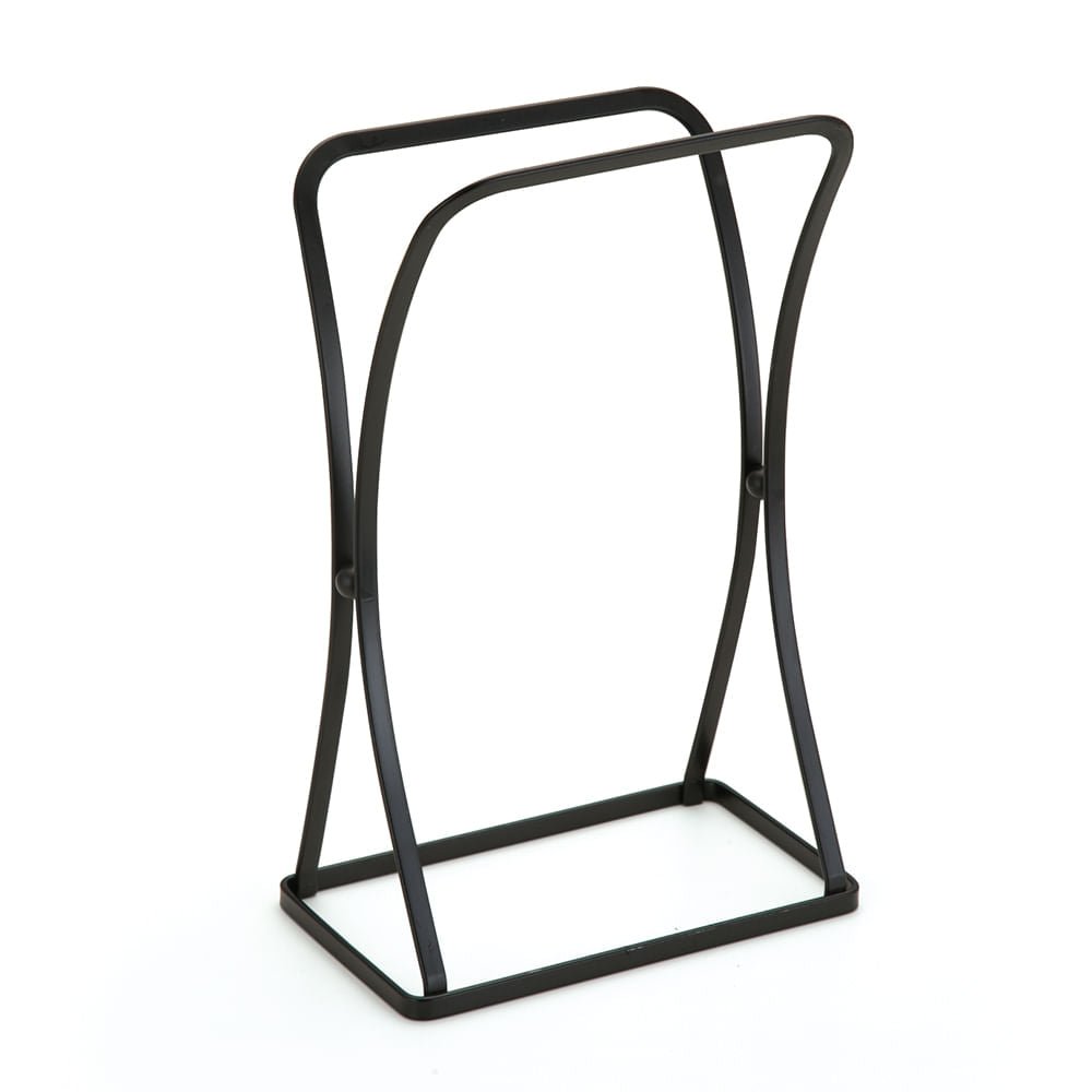 Porta Toalha Lavabo Black Aço Preto