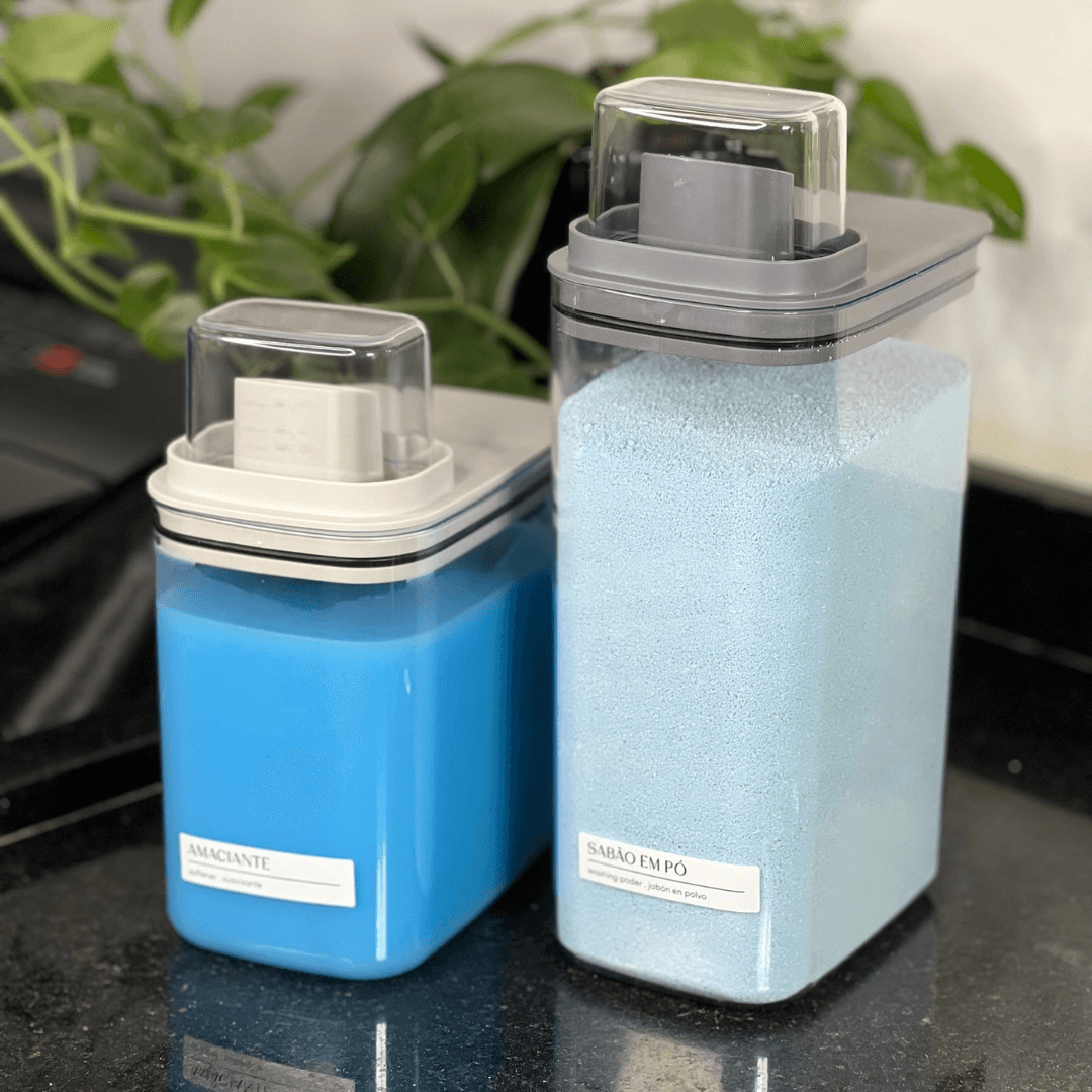 Pote Hermético Dispenser Flow Chumbo 2,3 Litros