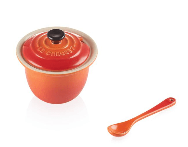 Pote Para Condimento Indiano Açucareiro Laranja Le Creuset