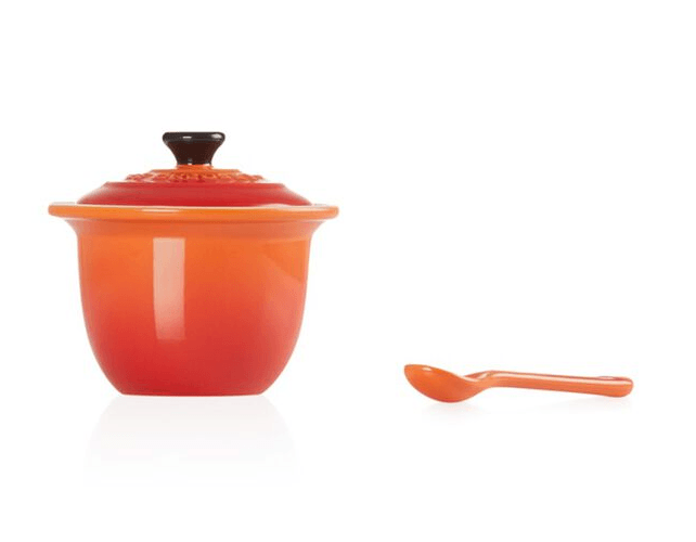 Pote Para Condimento Indiano Açucareiro Laranja Le Creuset