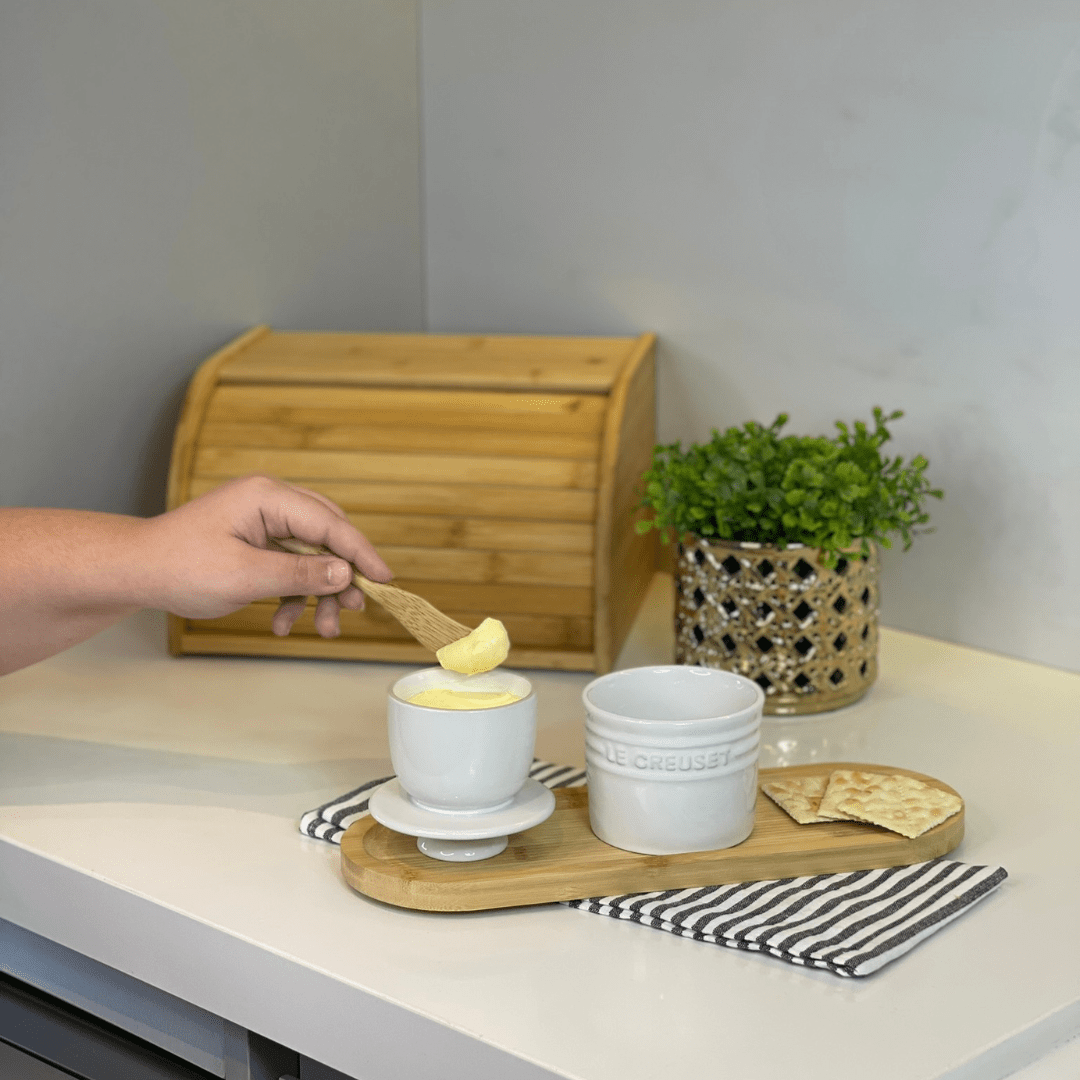 Pote para Manteiga Manteigueira Branca Le Creuset