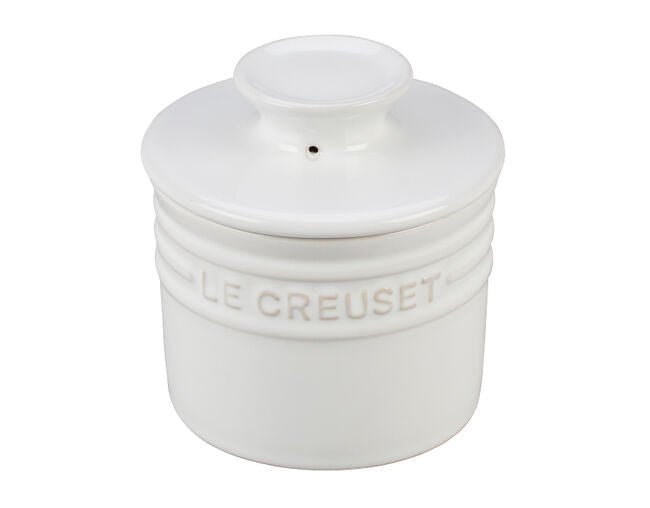 Pote para Manteiga Manteigueira Branca Le Creuset