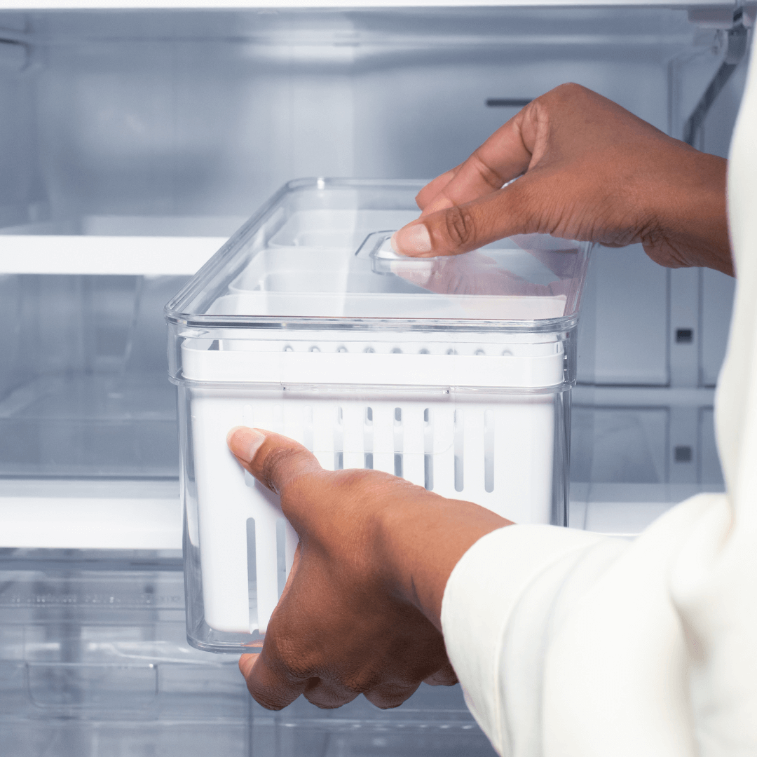 Organizador Clear Fresh com Cesto 5 Litros