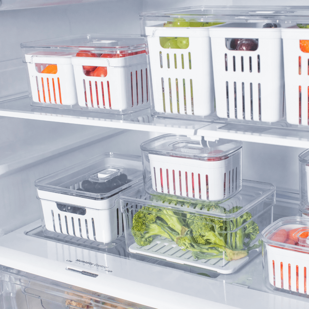 Pote para Geladeira Clear Fresh com 2 Cestos 2,2L