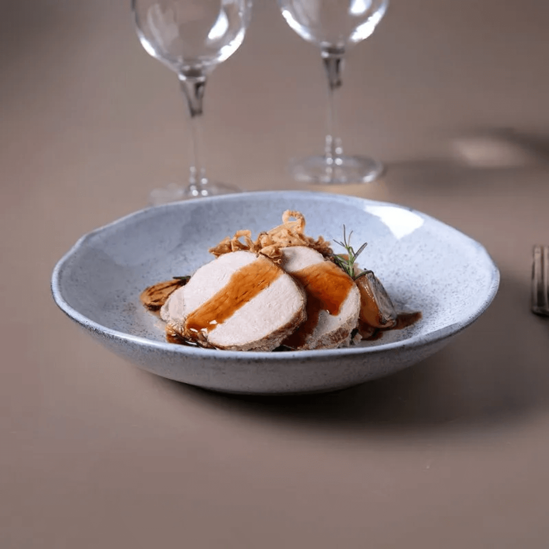 Prato Fundo Bio Echo Branco 22,5cm