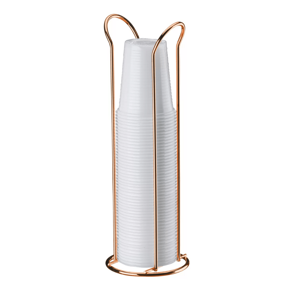 Suporte Porta Copos de Água 200ml Rose Gold