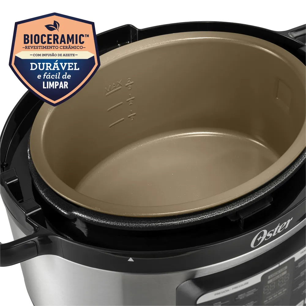 Panela de Pressão Elétrica Multifunções 5,7L