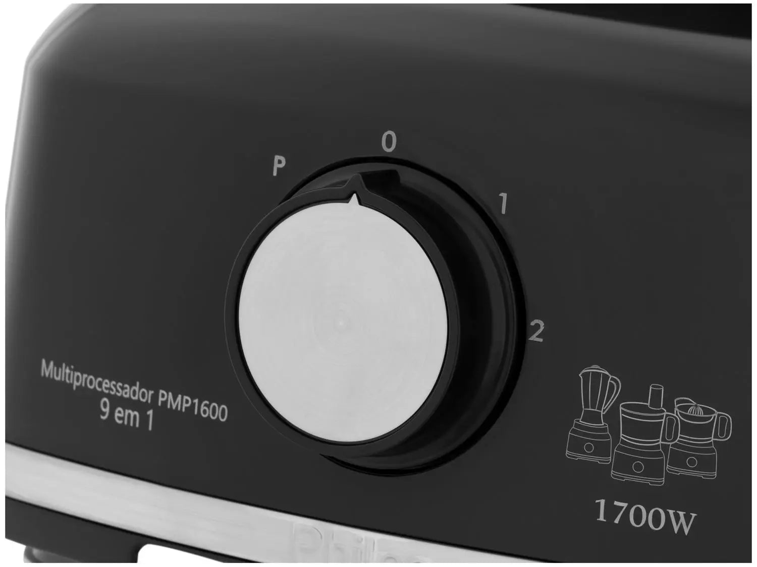 Multiprocessador de Alimentos Philco 1700W 9 em 1