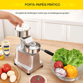 Prensa de Hambúrguer Comercial