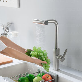 Torneira Misturador Gourmet Cozinha Monocomando Aço Escovado