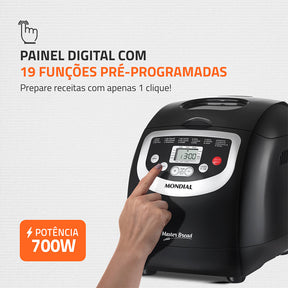 Panificadora Automática Master Bread, Mondial, 700W - NPF-53