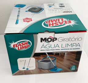 Mop Giratório Água Limpa Flash Limp