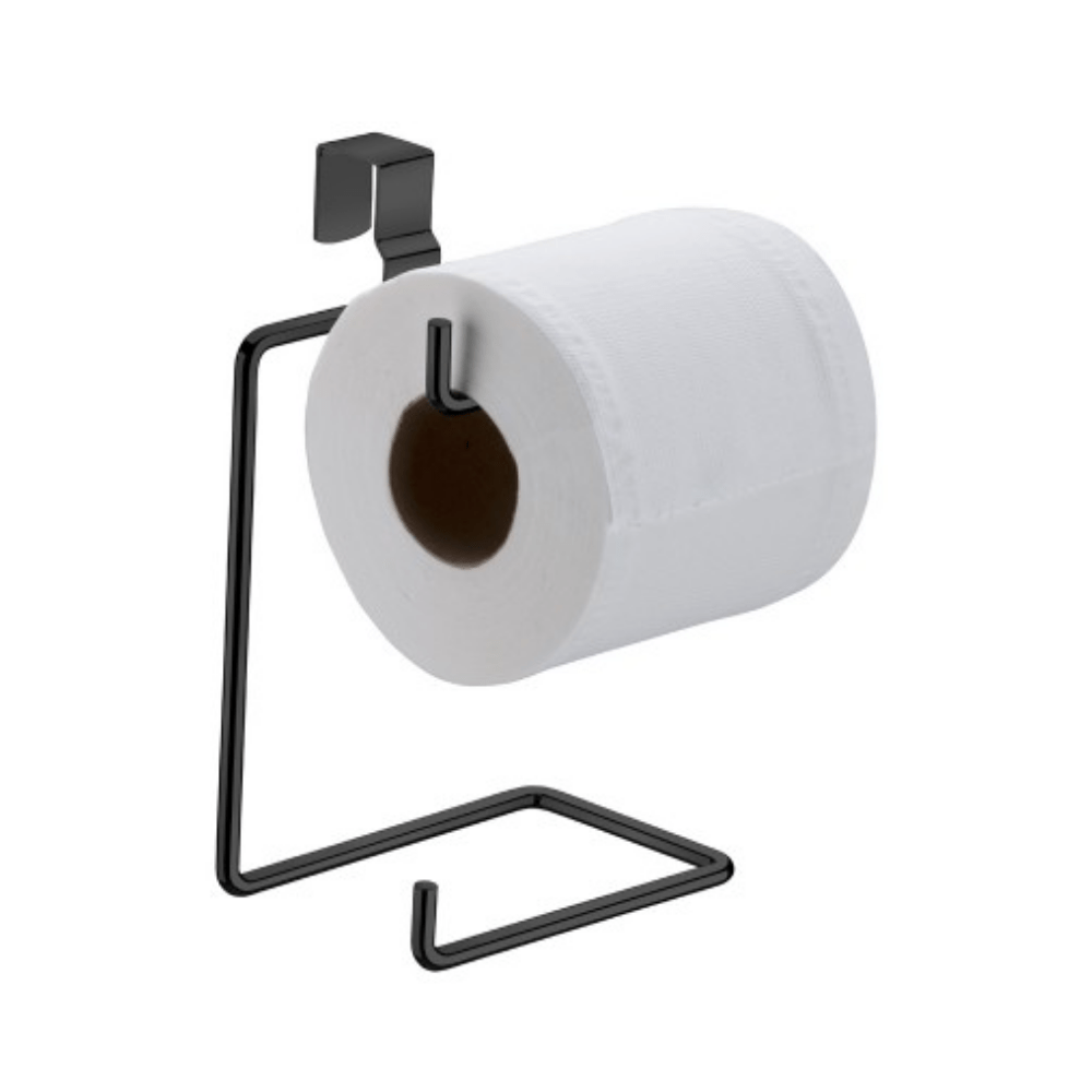 Suporte Duplo de Papel Higiênico para Caixa Acoplada Ônix