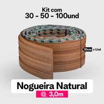 Kit Painel Ripado Autocolante 3M Laminado