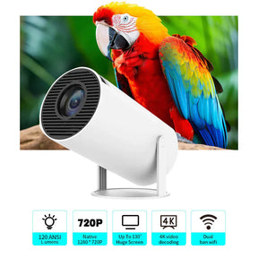 Projetor 4K HD 150 Polegadas Magcubic Wifi e Bluetooth Bivolt