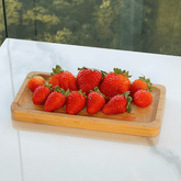 Bandeja Retangular Hire de Bambu 20cm