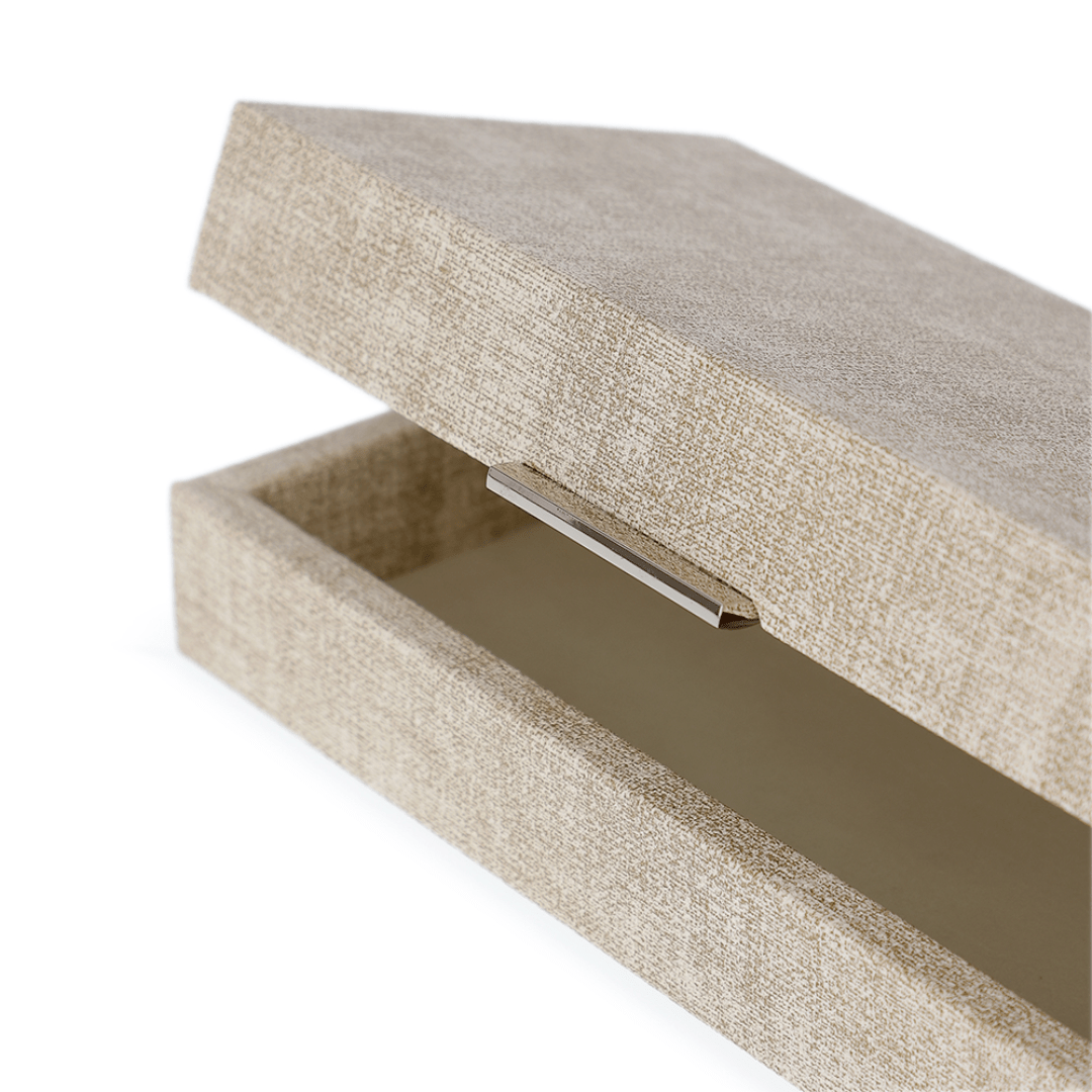 Caixa Decorativa em MDF e PU 25,5cm P