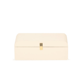 Caixa em MDF Revestido com PU Branco 24cm P