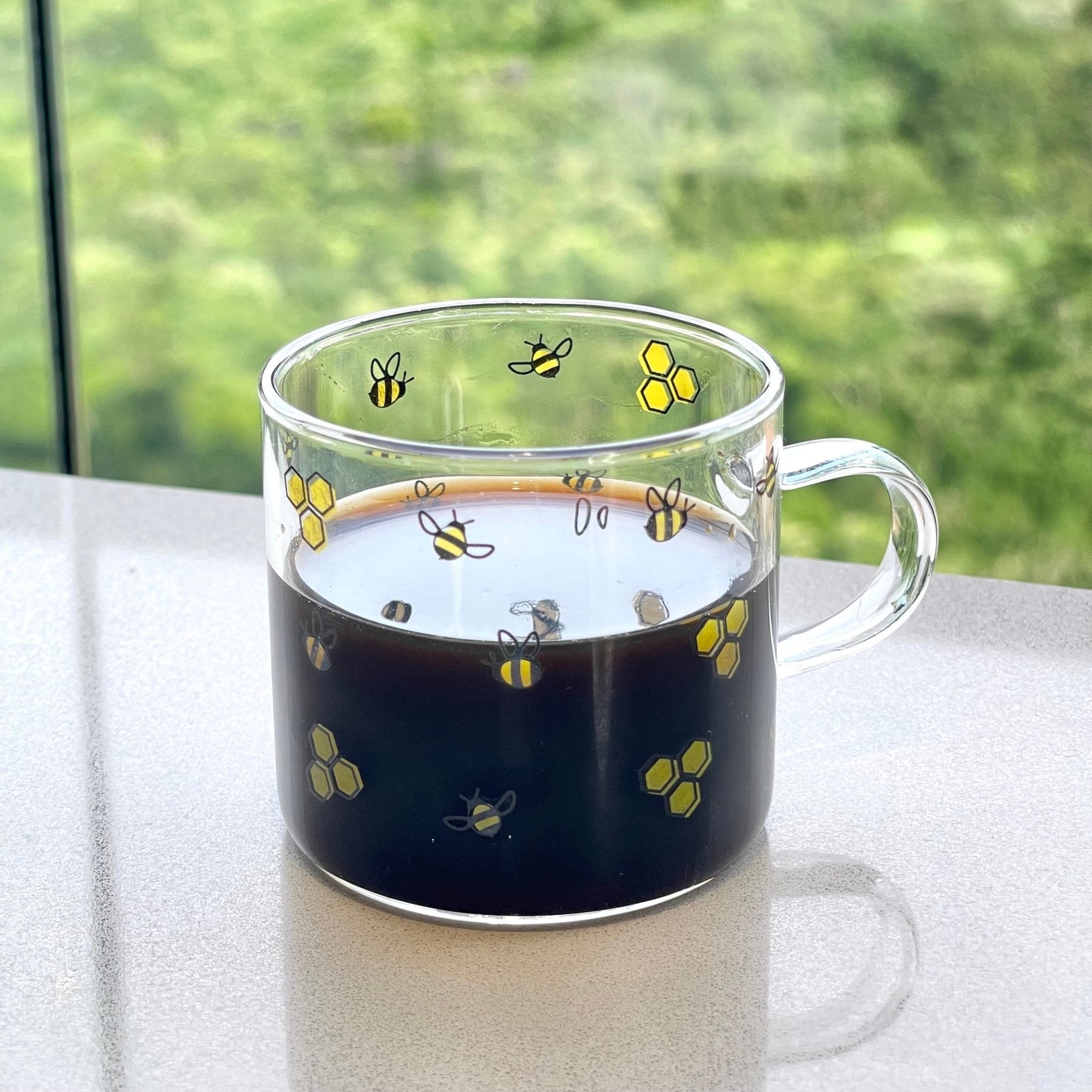 Caneca de Vidro Abelha Bee 125ml