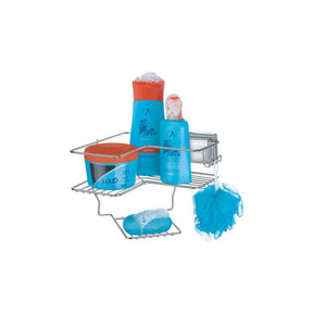 Cantoneira Porta Shampoo com Saboneteira e Ventosa