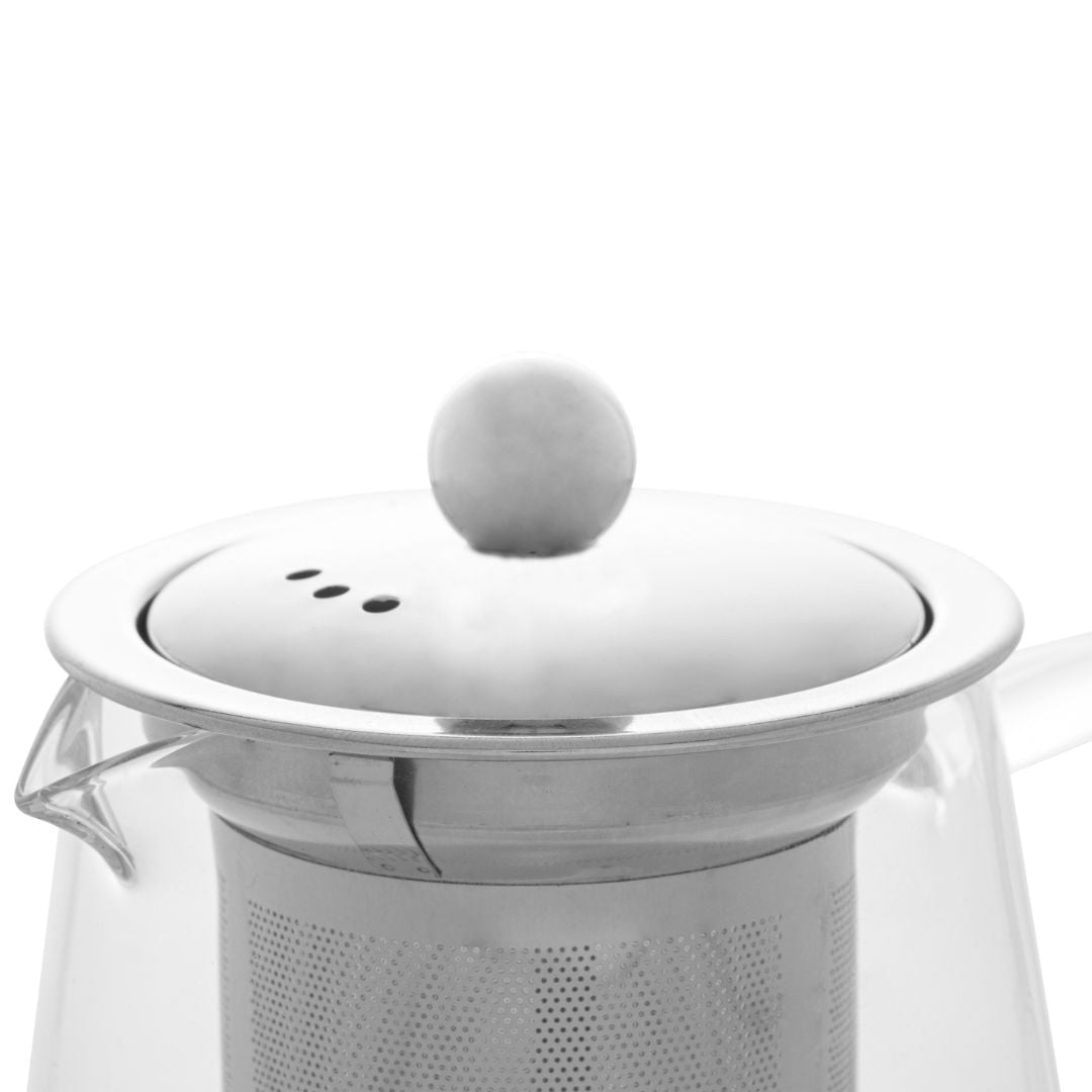 Chaleira de Vidro Borossilicato com Infusor 750ml