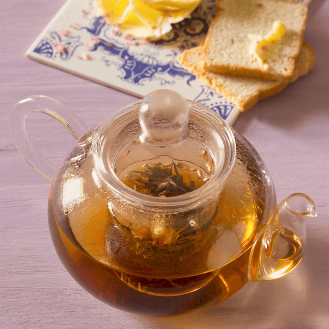 Chaleira de Vidro Borossilicato Resistente ao Calor - 800ml