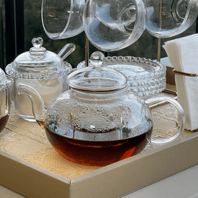 Chaleira de Vidro Borossilicato Resistente ao Calor - 800ml