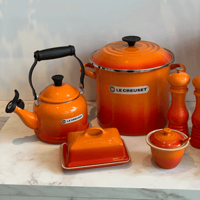 Pote Para Condimento Indiano Açucareiro Laranja Le Creuset